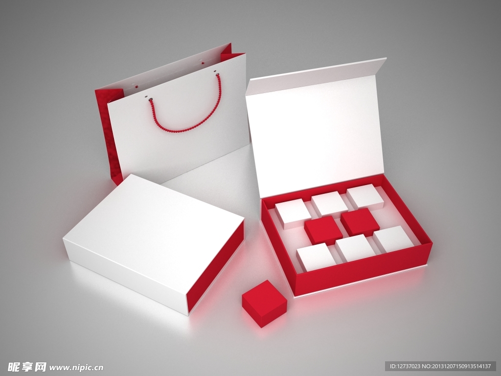 礼品效果图 书型盒