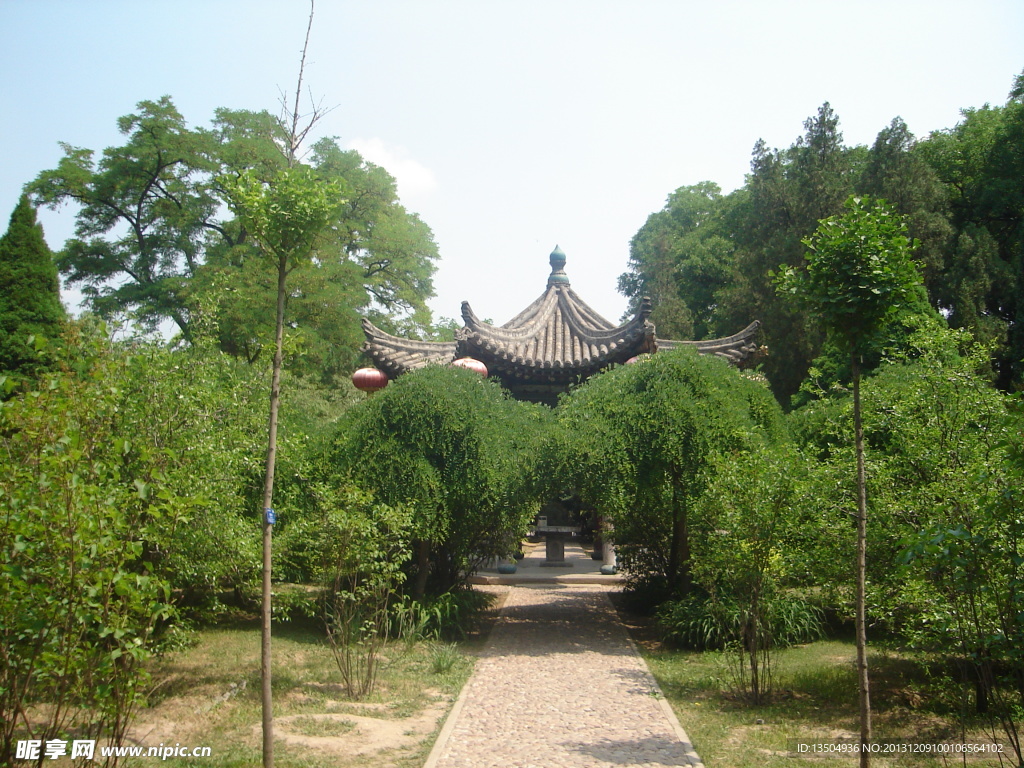 山西农业大学六角亭