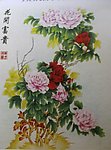 花开富贵（线描图）