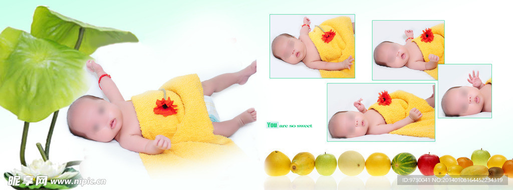 儿童相册设计模板