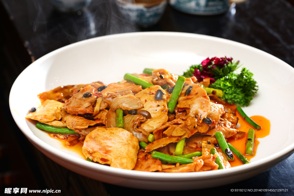 翅汤枝竹野生木耳