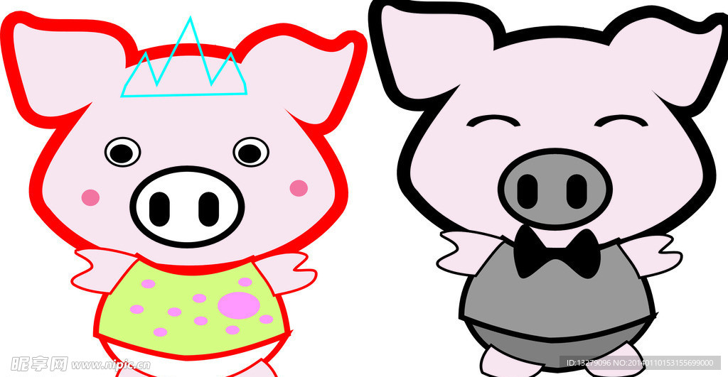 卡通猪