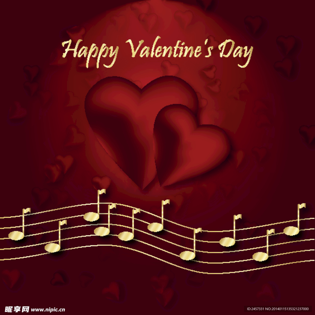 情人节音谱