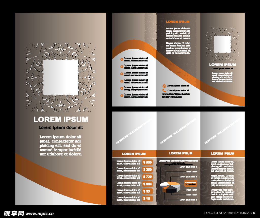 三折页传单设计