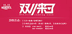双十一LOGO海报