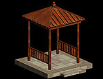 3D木亭子