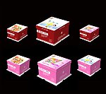 蛋糕包装盒平面设计