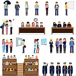 大学读书人物图