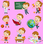 小学生的日常生活