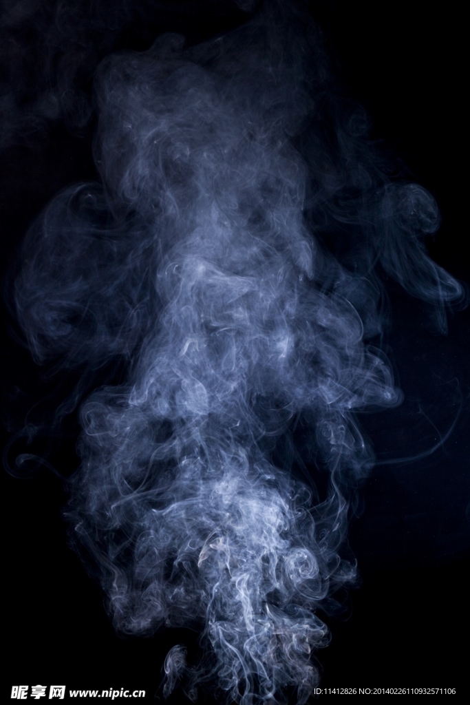 烟雾黑色背景