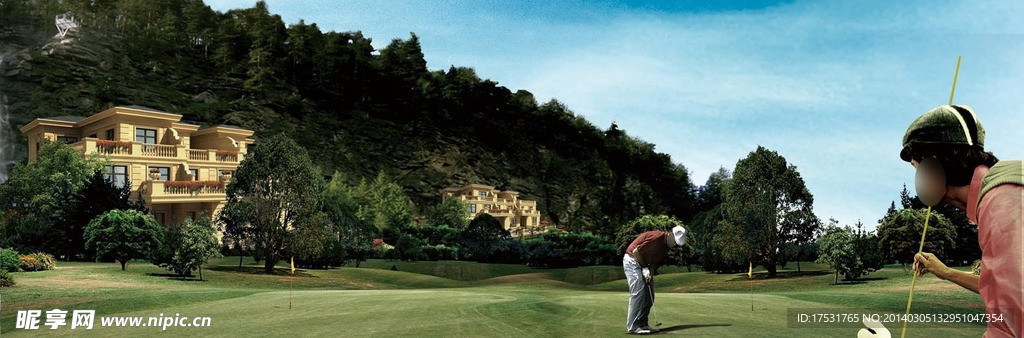 地产风景户外图片