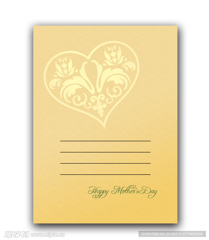 母亲节贺卡