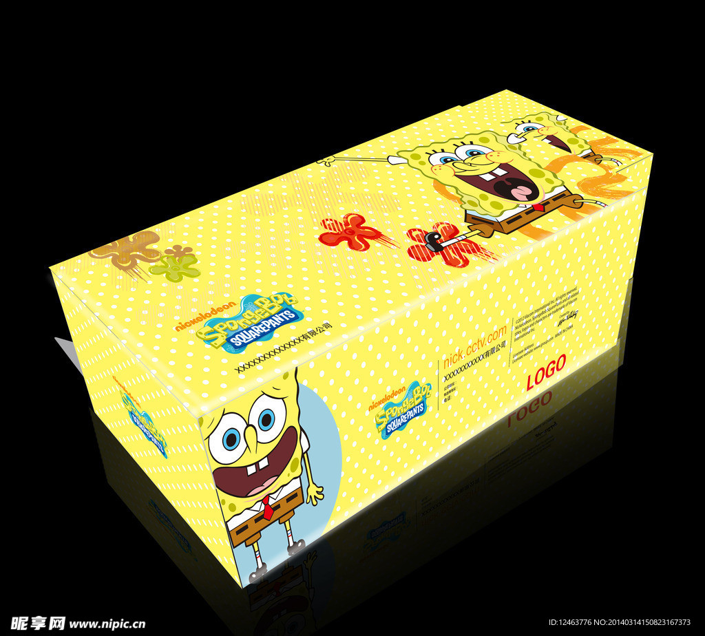 海绵宝宝包装（效果图）