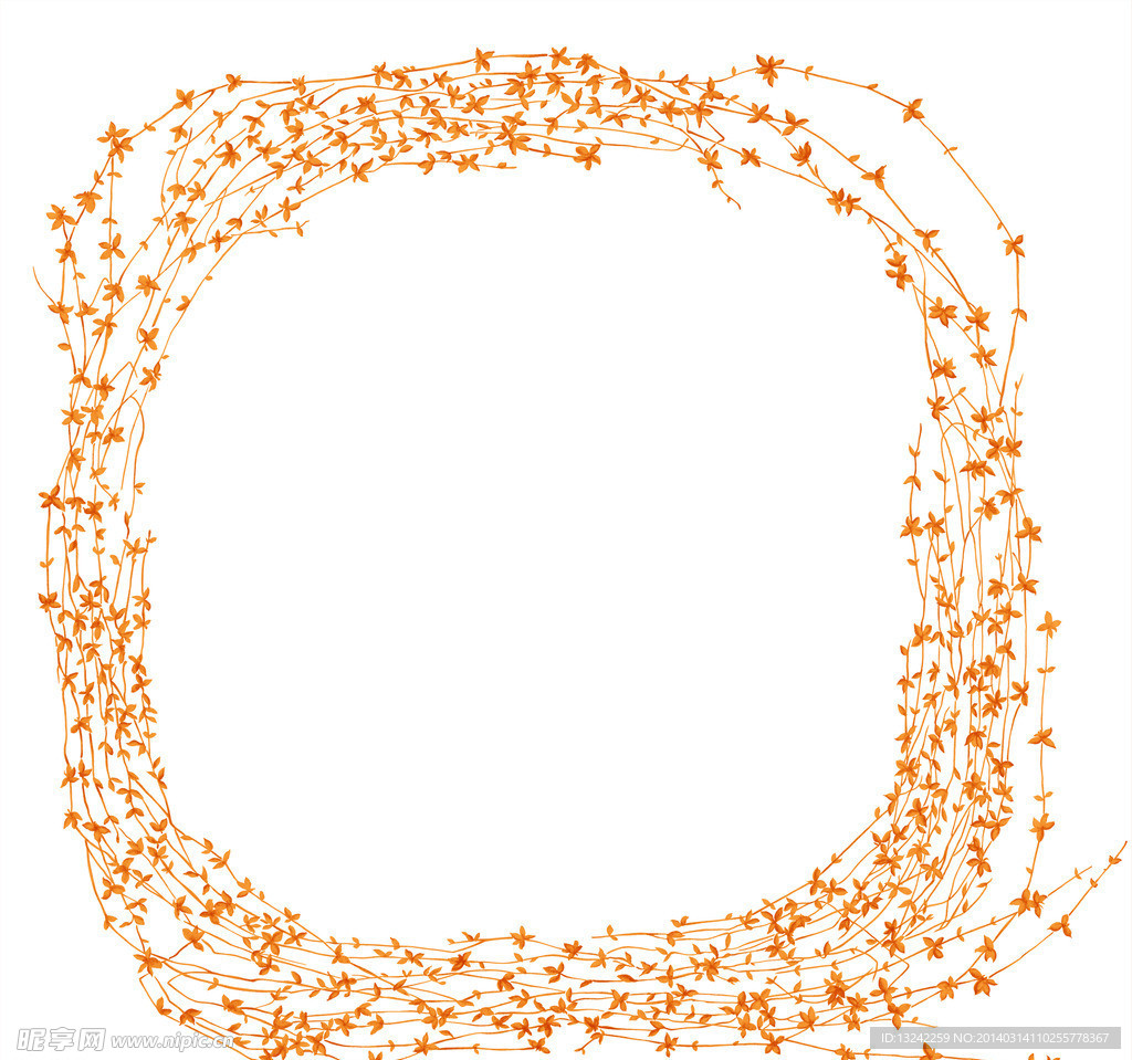 方巾花 民族风图案