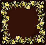 方巾花 民族风图案