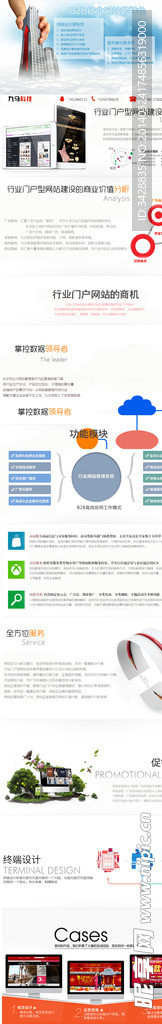 行业B2B网站模版