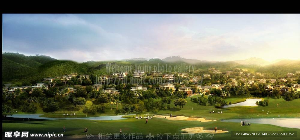 高尔夫球场设计