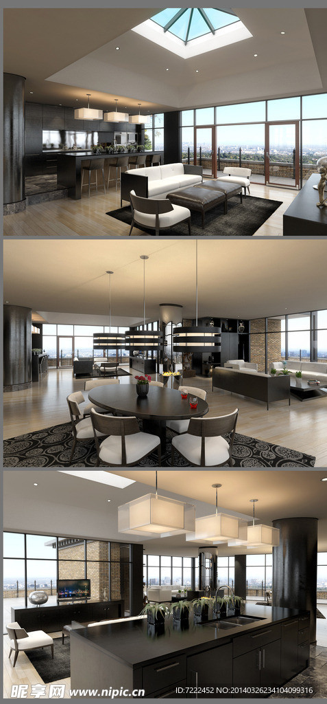 时尚别墅效果图