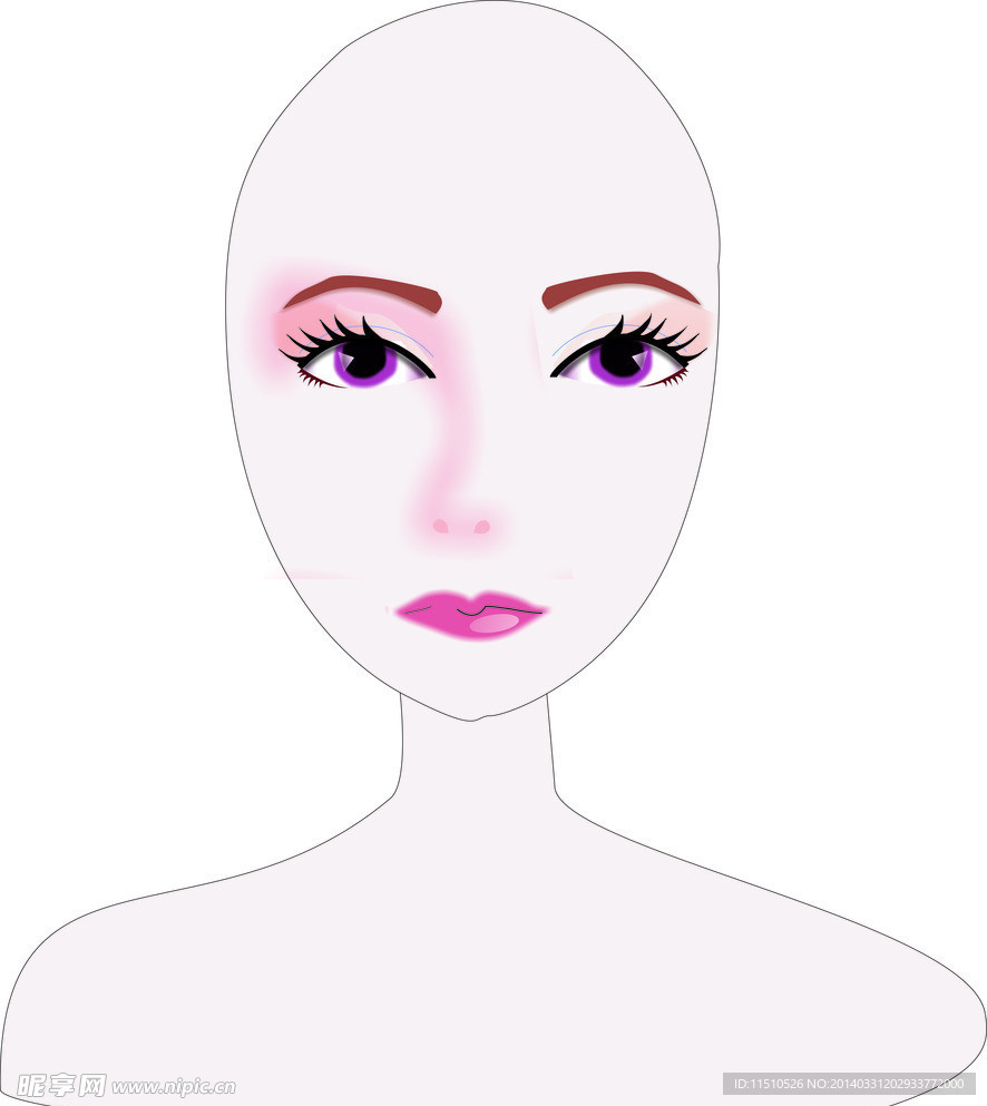 脸部模型源文件