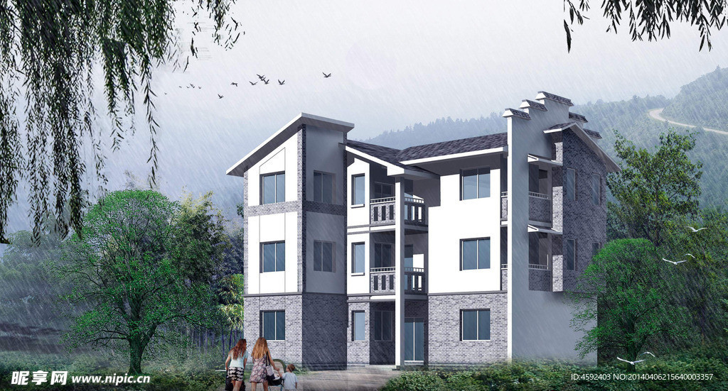 新农村别墅施工图