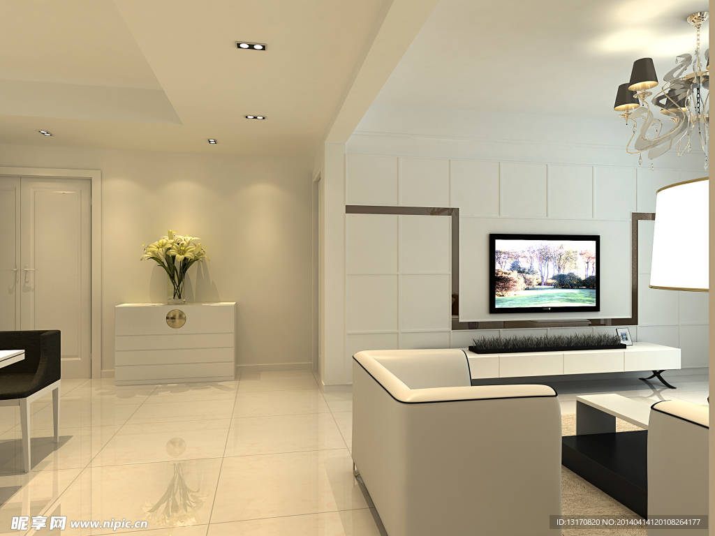 简约家装设计效果图