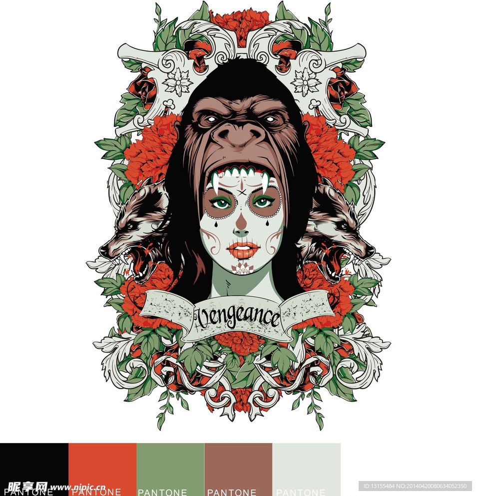 超现实 夸张 头像