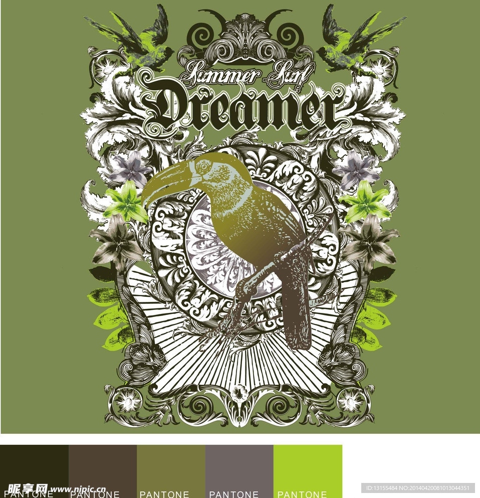 超现实 夸张 鸟儿