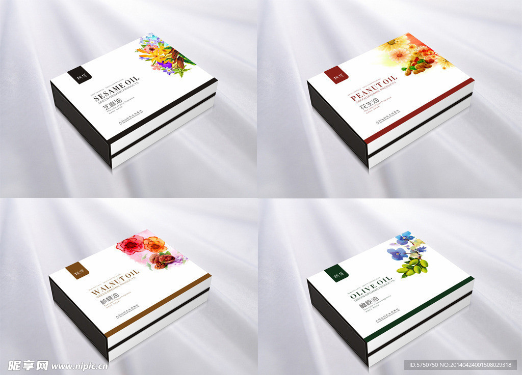 油脂包装（平面图）