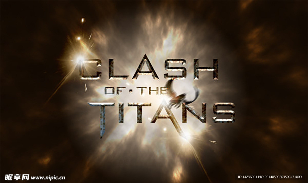 金属质感特效字体