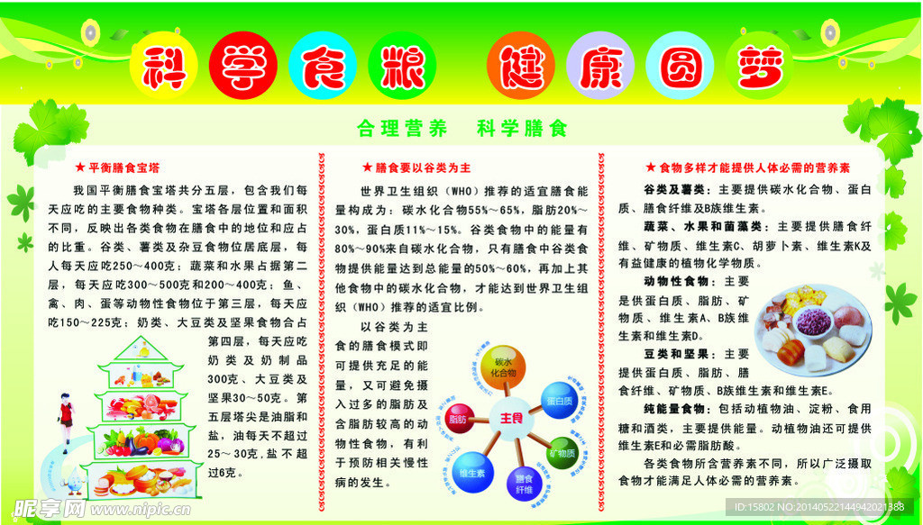 科学饮食 健康生活