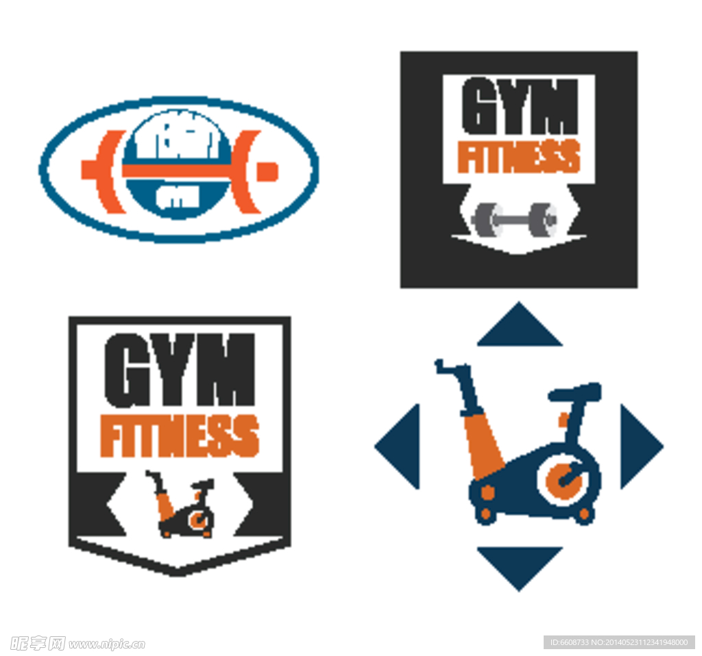 健身图标健身设计