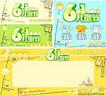 六一儿童节矢量素材