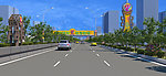 3D道路场景设计