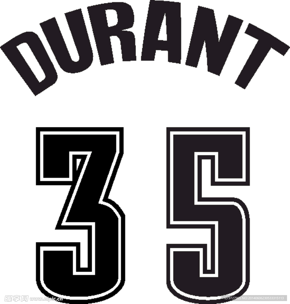 杜兰特球衣号码