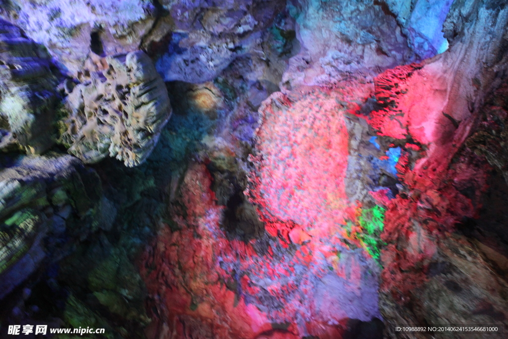 桂林山水 桂林银水岩 