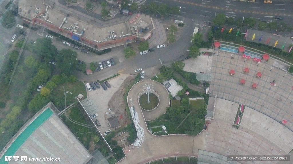 上海东方明珠一景