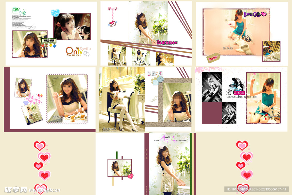 照片墙海报设计