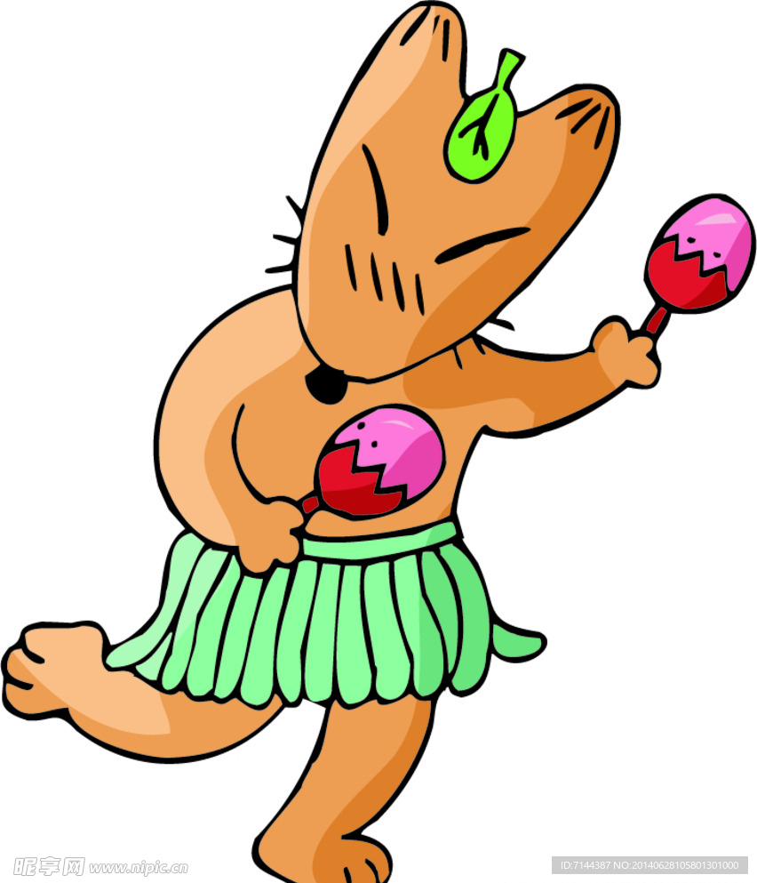 动物 卡通动物 动物大