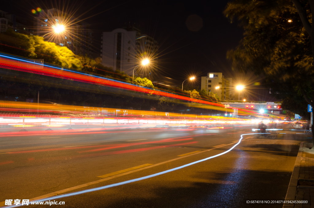 福州夜景-国货路