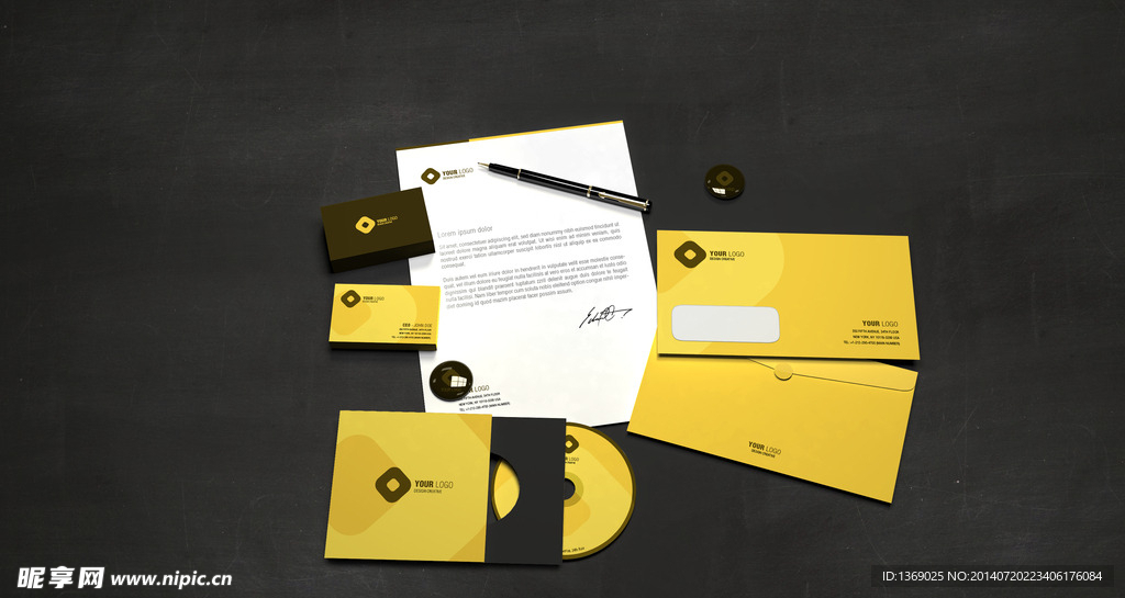 商业VI展示模板（效果图）