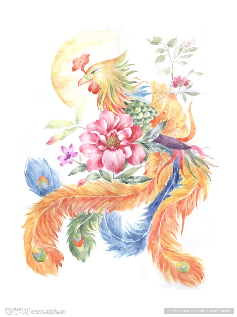 手绘花纹