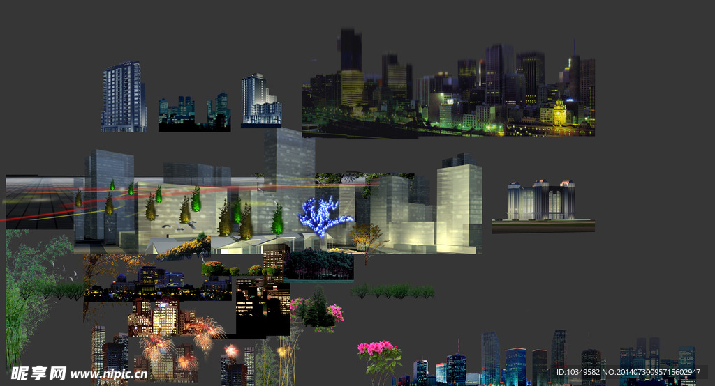 灯光亮化设计素材分享