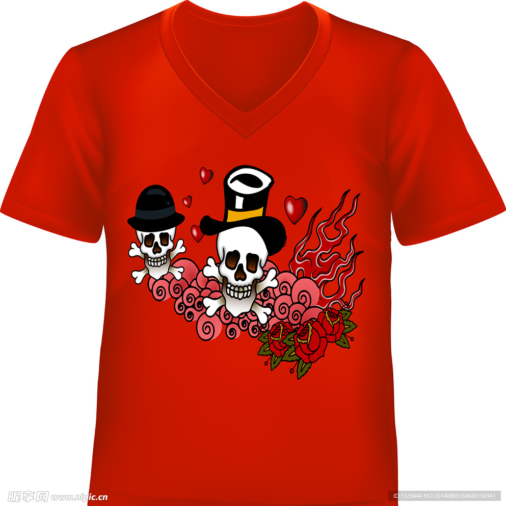 t恤印花图 文化衫印花