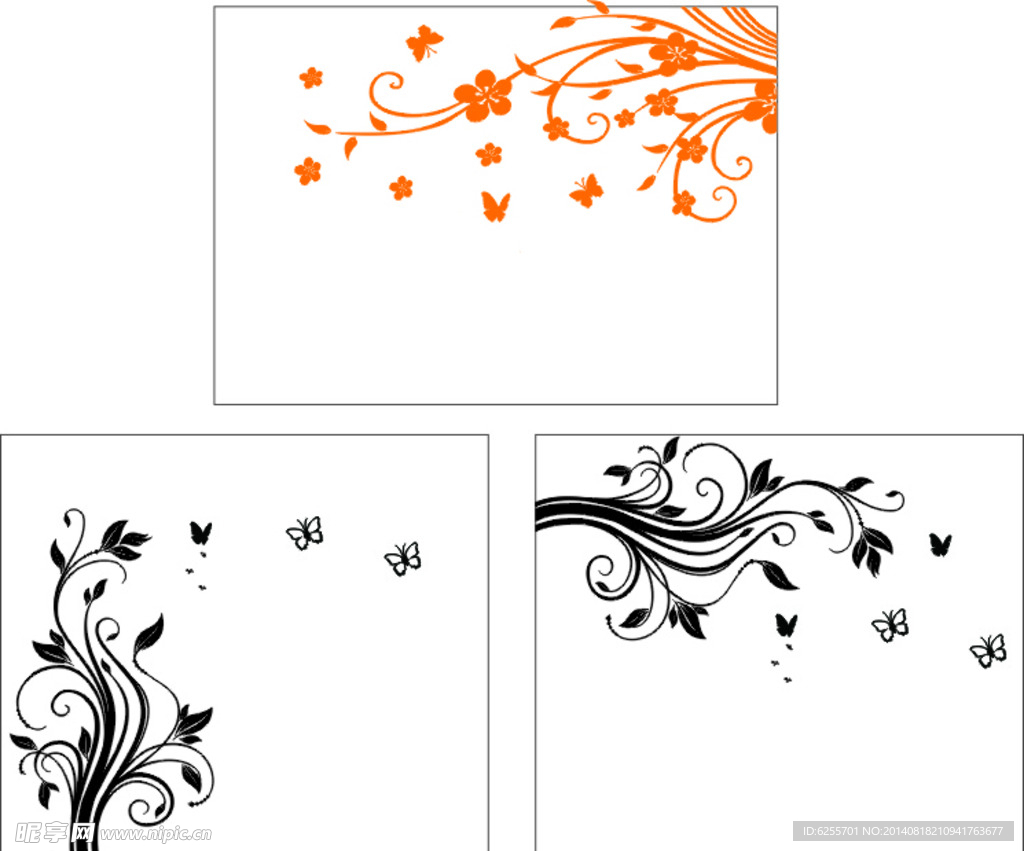 电视背景墙花纹