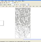 艺术玻璃梅花纯线图