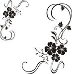 矢量 花纹 硅藻泥 设