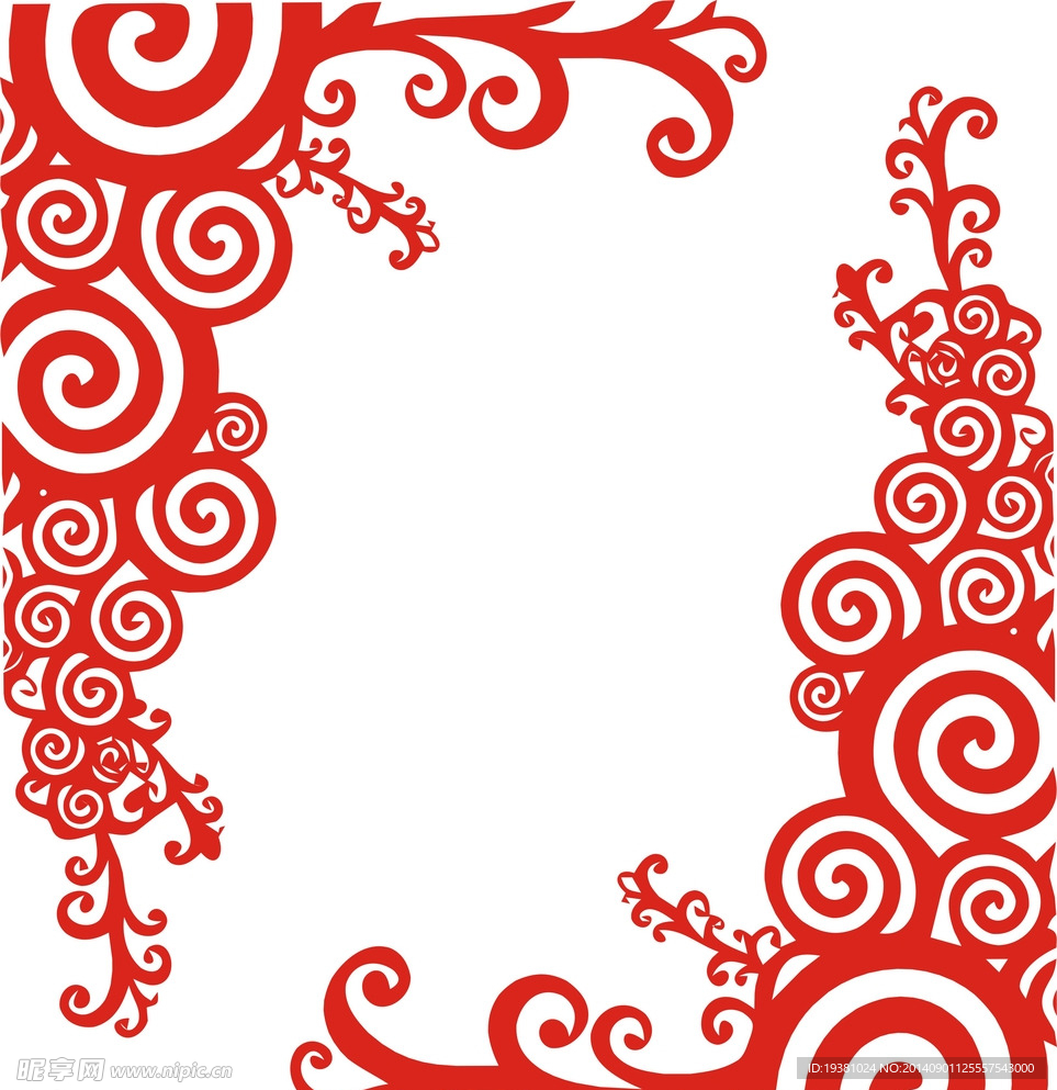 矢量 花纹 硅藻泥 设