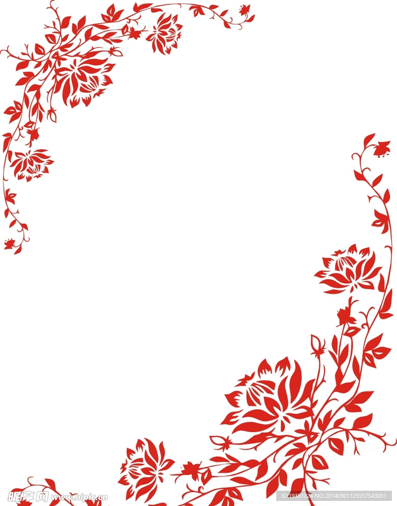 矢量 花纹 硅藻泥 设