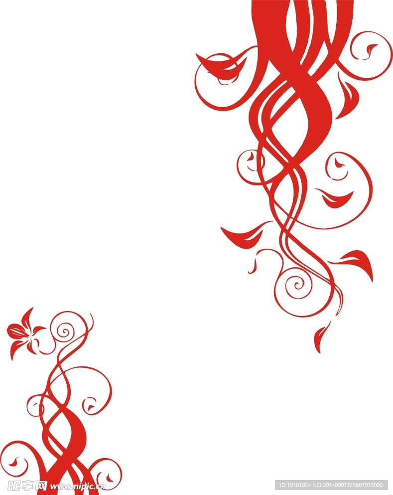 矢量 花纹 硅藻泥 设