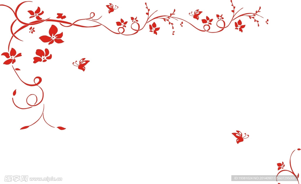 矢量 花纹 硅藻泥 设